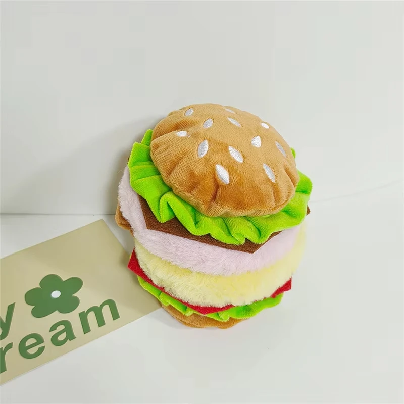 لطيف مضحك همبرغر البطاطس المقلية لينة أفخم دفئا غطاء للأذنين الشتاء في الهواء الطلق حماية الباردة الأذن يفشل غطاء 2026 هدية السنة الجديدة #3