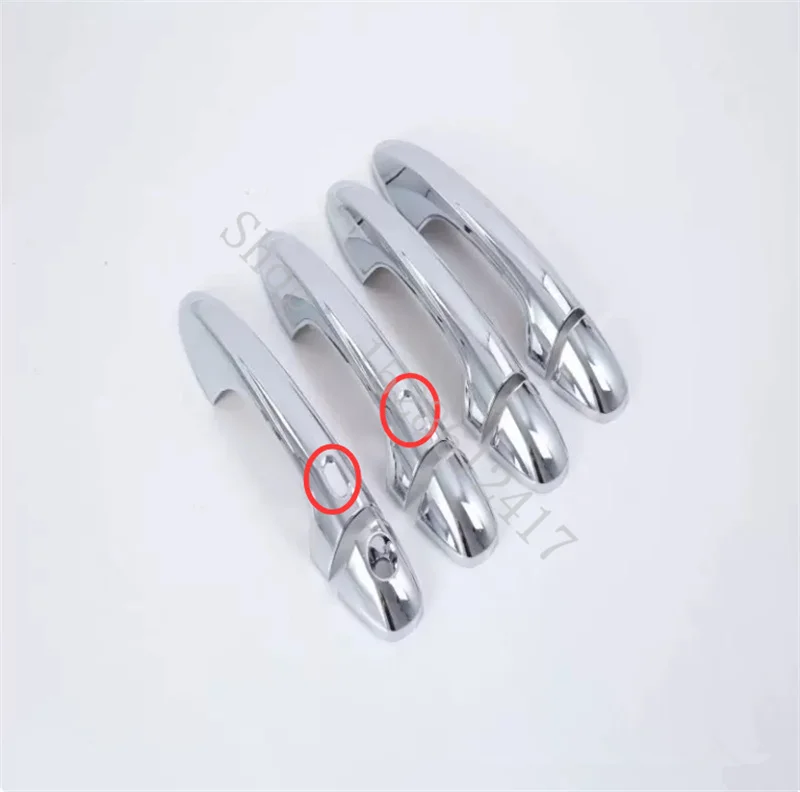 For Toyota Hilux REVO 2016-2023 ABS Door Handle Cover car door handle protector trim Overlay Molding Garnish car styling