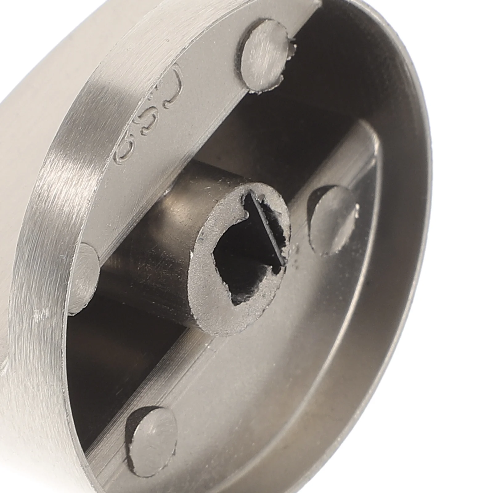 

5Pcs Gas Stove Knobs Stainless Steel Burner Control Knobs Replacement for Oven Cooktop Surface Wear Corrosion Resistant