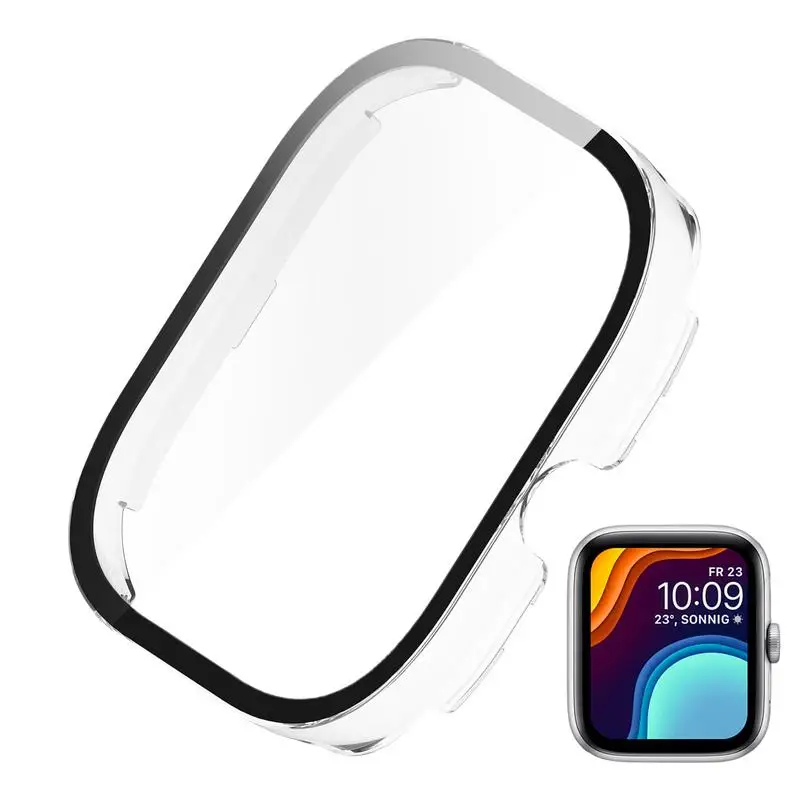 Tempered Glass+Case For Xiaomi Redmi Watch 4 PC Cover Screen Protector Shell For Xiaomi Redmi Watch4 Accessories