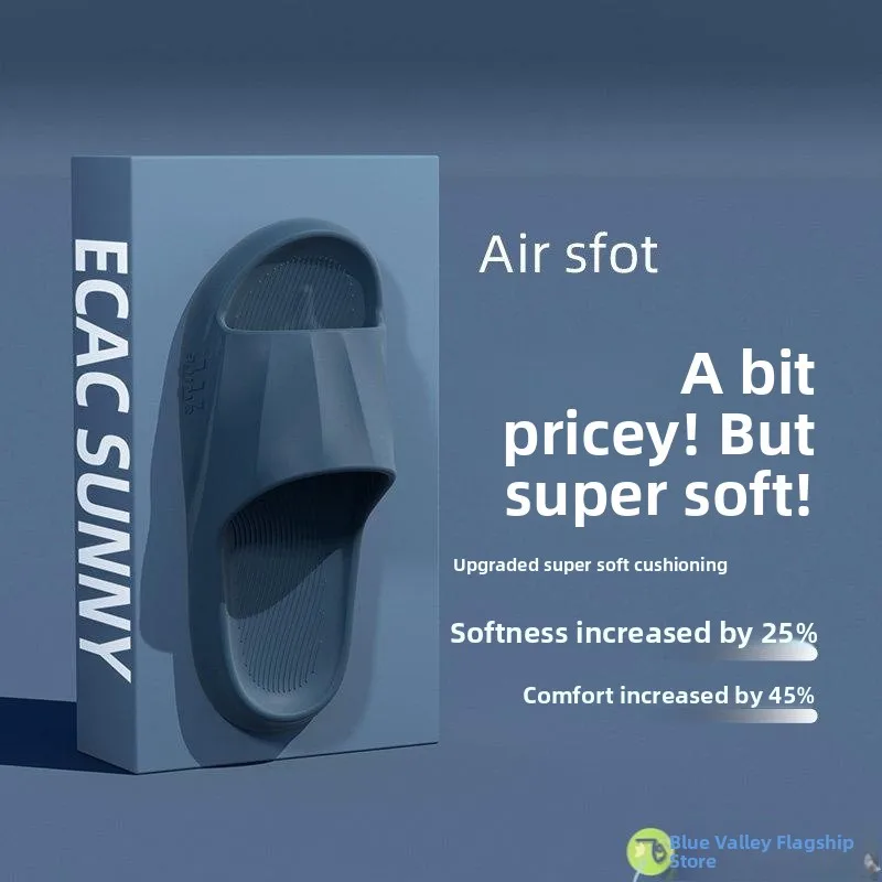 

Мужские тапочки 2026: Новые домашние тапочки с мягкой подошвой, бесшумные, противоскользящие, дезодорирующие, на толстом каблуке, из ЭВА, однотонные