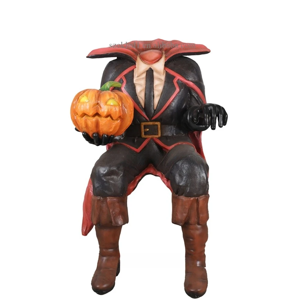 Creative Simulation Furniture Halloween Decoration Carnival Fiberglass Monster Chair
