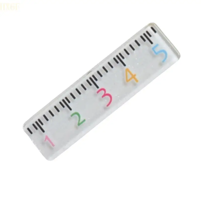 HX6F Funny Hair Clips Creative Ruler / Hammer Alligators Hairclip Duckbill Hairpins Gift