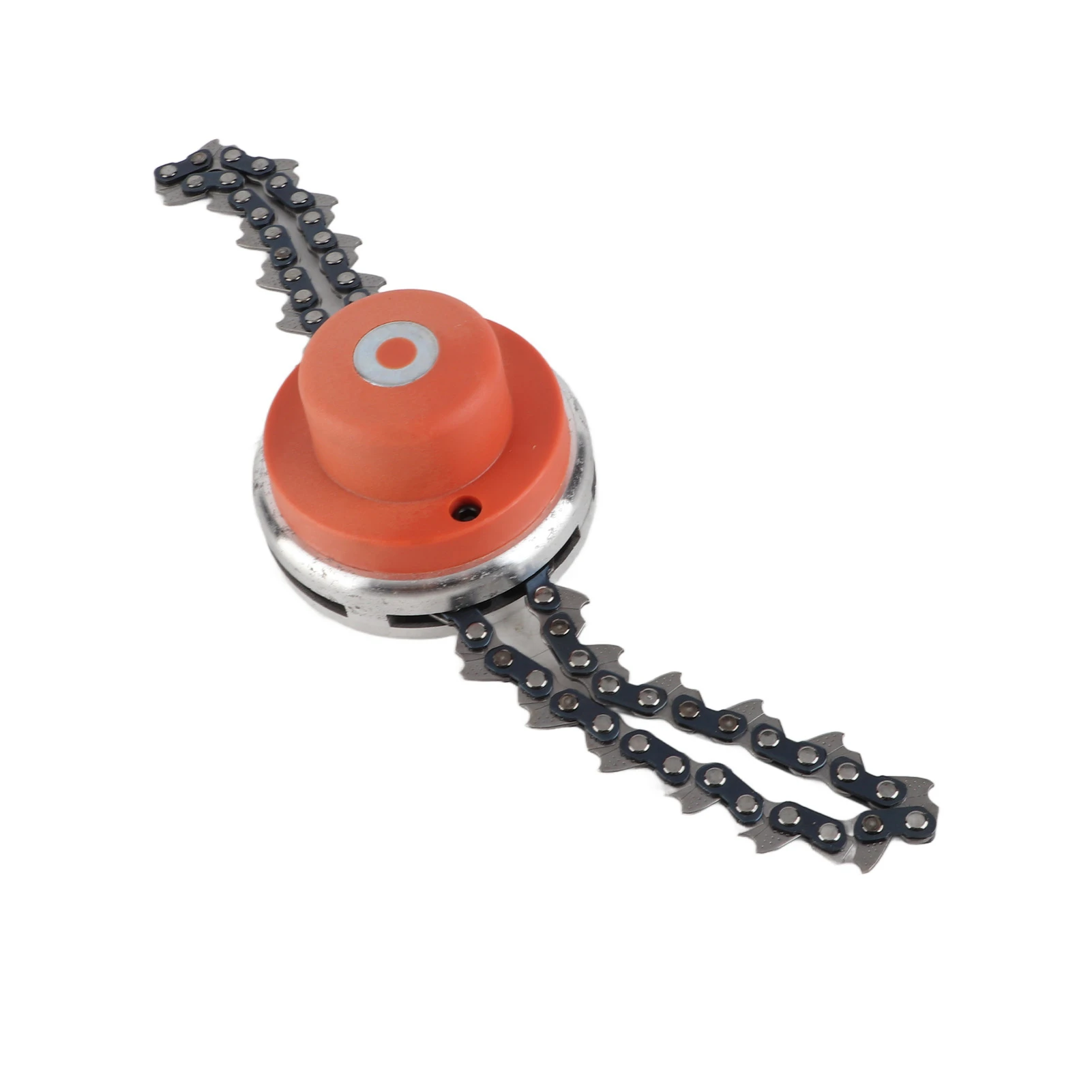 

Многофункциональная цепная триммерная головка, запасные части, садовый инструмент, аксессуары для газонокосилок, оранжевая триммерная головка, цепная триммерная головка