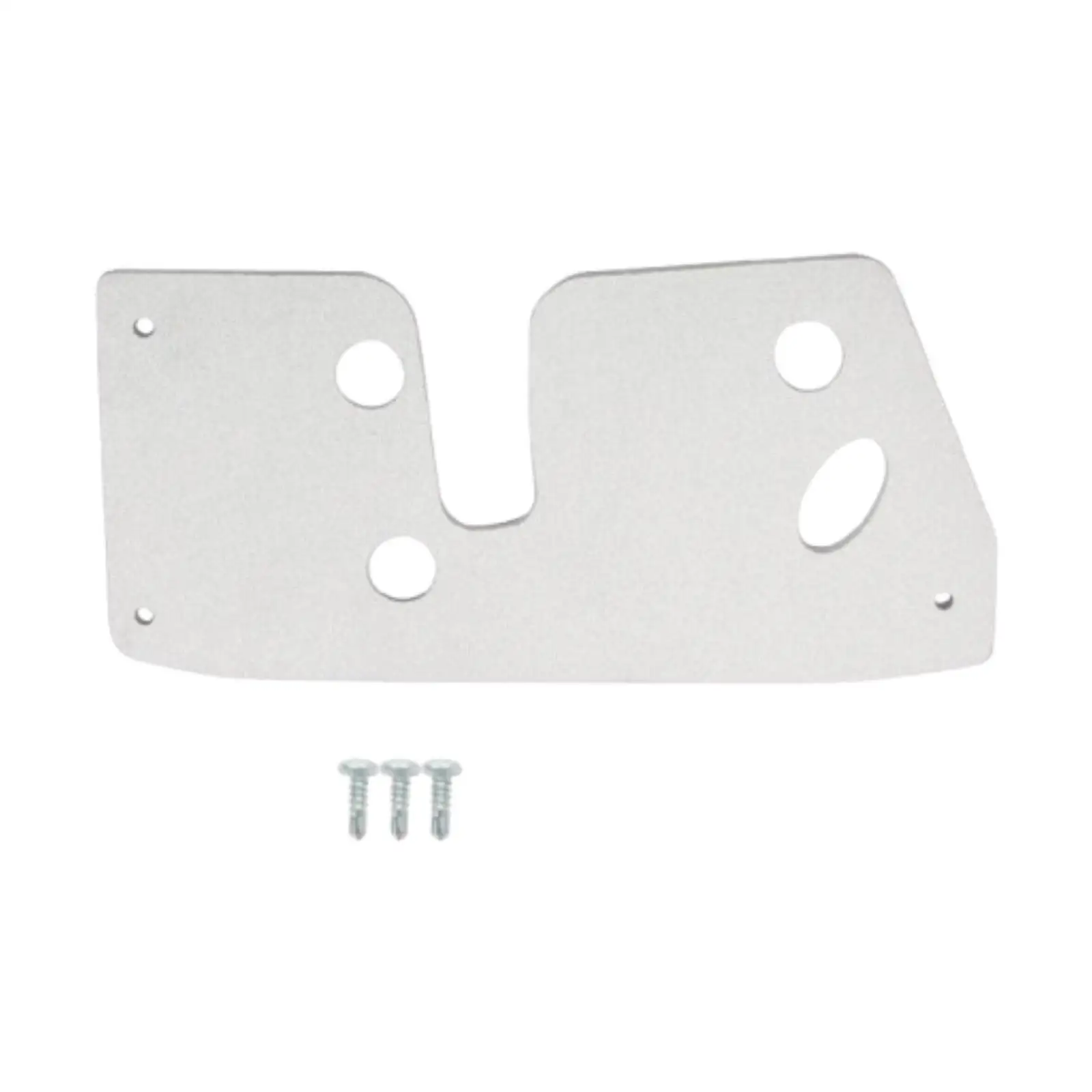 Door Latch Reinforcement Plate Kit Metal Pickup Truck 926-264 for RAM 1500 1994-2001 Replaces Professional Accessory