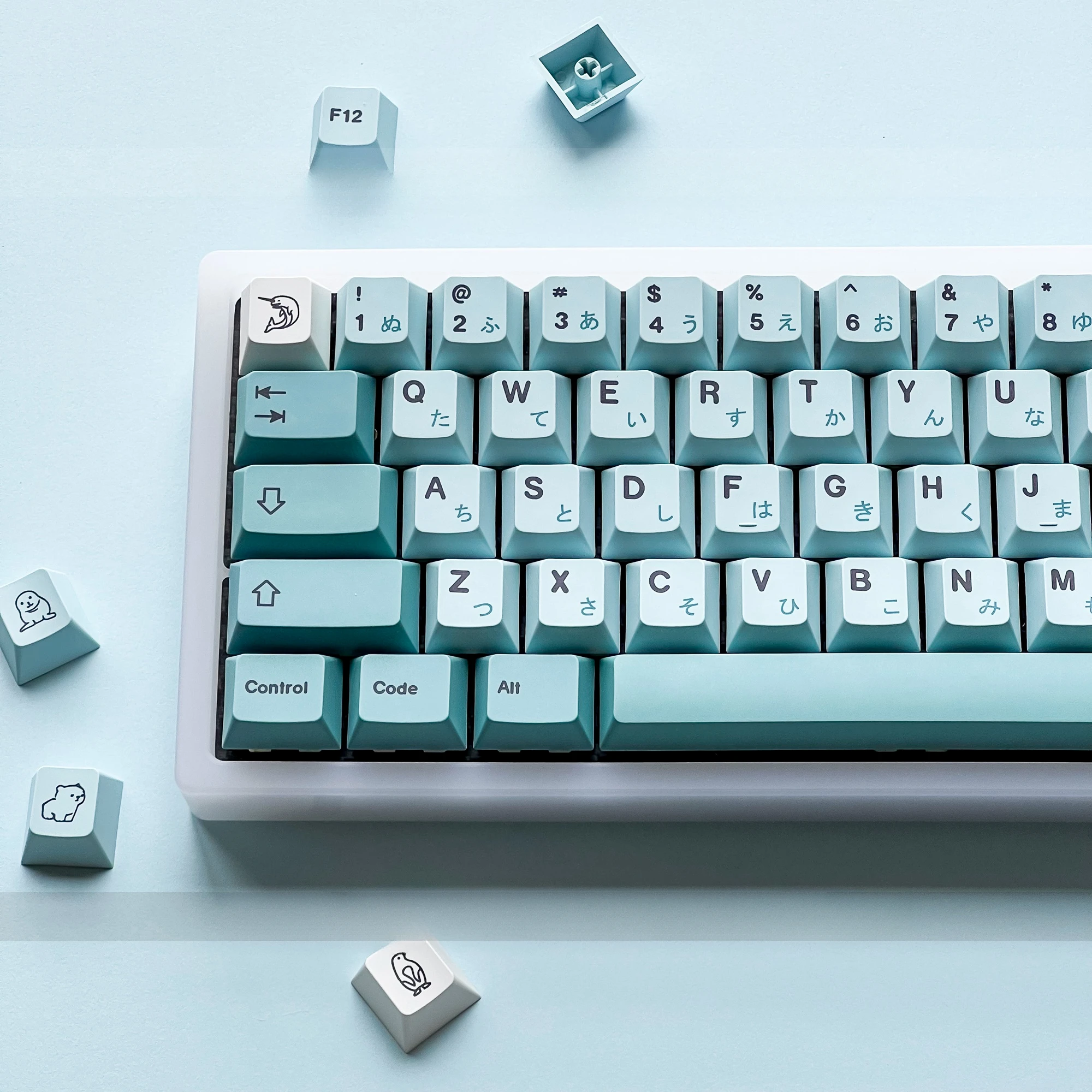 

GMK iceberg keycap original height pbt sublimation 64/68/87/98/104/108IKBC CIY68