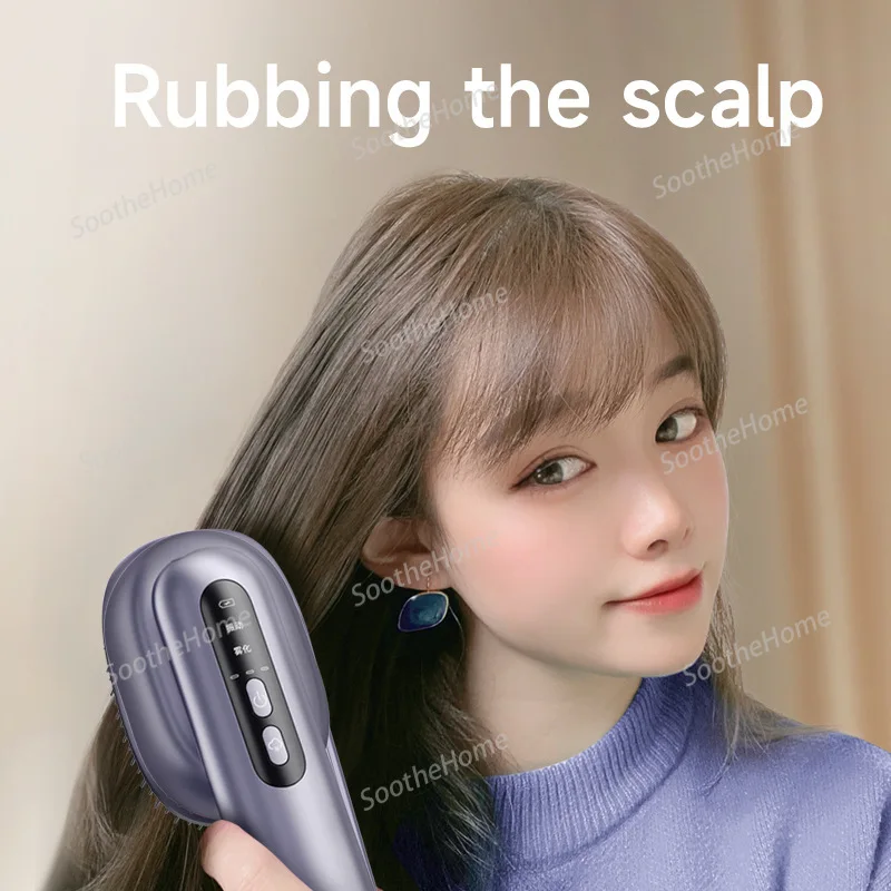 

Wireless Red Light Nursing Scalp Massager Vibration Comb scalp massager electric head massager