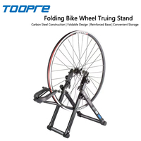 TOOPRE Mountain Bike Truing Stand Bicycle Wheel Hub Aligner Folding Bike Wheel Truing Stand Bike Repair Tool