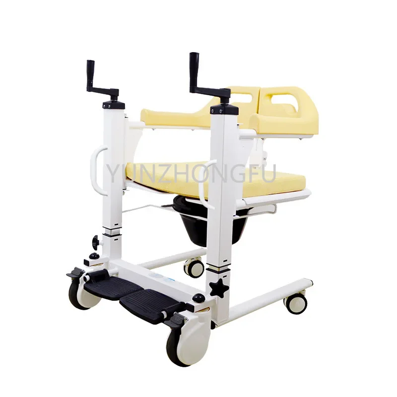 Disabled elderly transfer machine, assistive toilet and shower chair, multifunctional hydraulic electric transfer machine