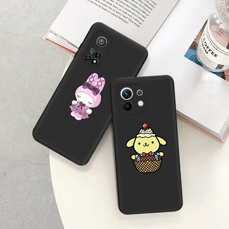 Phone Case for Redmi A3 A3X A2 A1 Plus Note11 11s Xiaomi 14 Pro 11T 11 Lite K60 K50 K40 CC9 MyMelody Pochacco Matte Back Cover