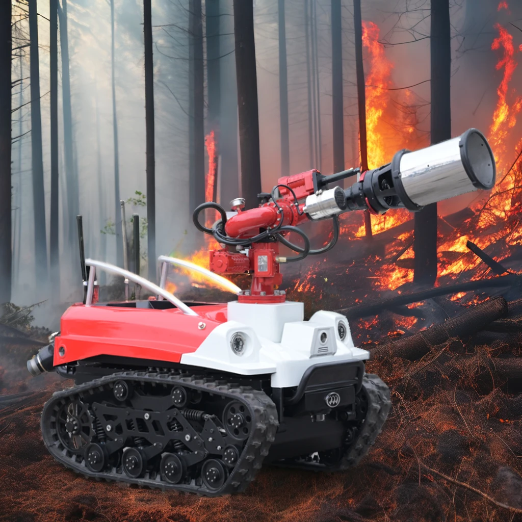 روبوت إنقاذ الحرائق الذكي المتقدم من DIMA لمكافحة الحرائق في حالات الطوارئ