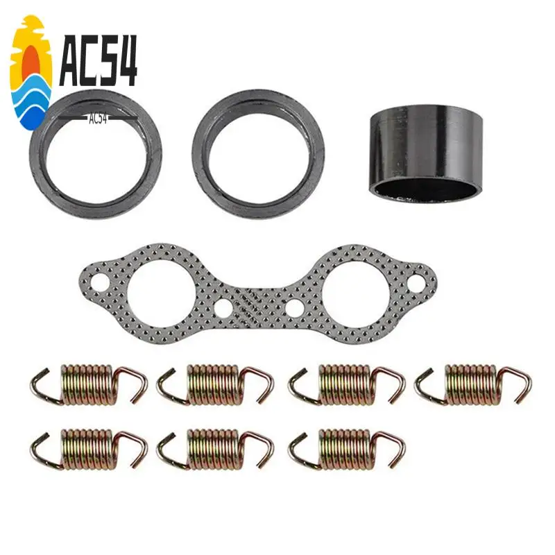 

AC54-UTV Exhaust Pipe Manifold Gasket And Spring Rebuild Kit Replacement For Polaris RZR 800 2008-2010 5811511 3610047 5250091