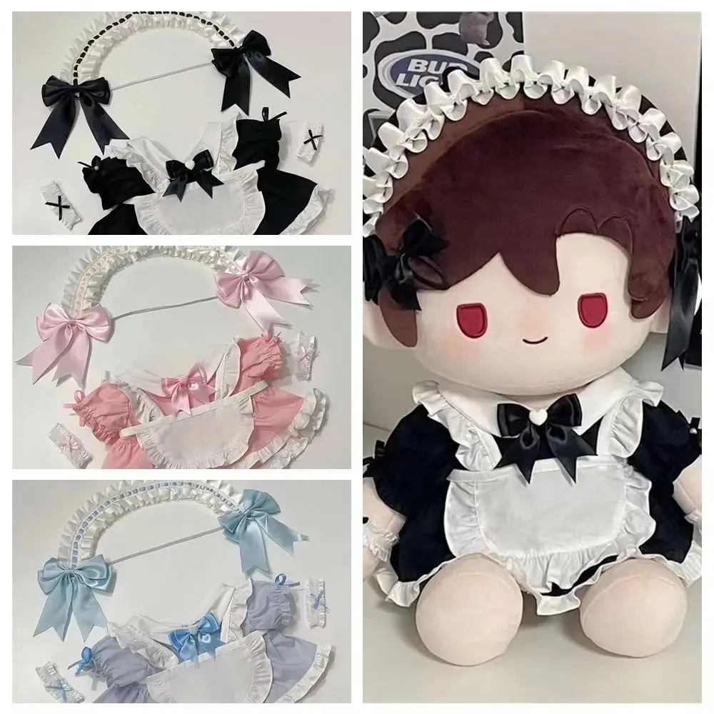 

Wedding Dress 40cm Cotton Clothes Accessories Stuffed Cotton Idol Dolls White Gauze Skirt Skirt Suit Kawaii Cotton Skirt