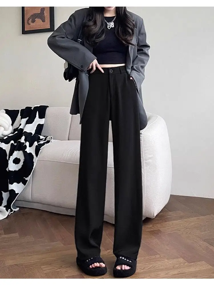 

Брюки женские De Mujer, летние шифоновые уличные плиссированные, струящиеся, воздушные, в горошек, курортная уличная одежда со вставками, разноцветная дышащая мода