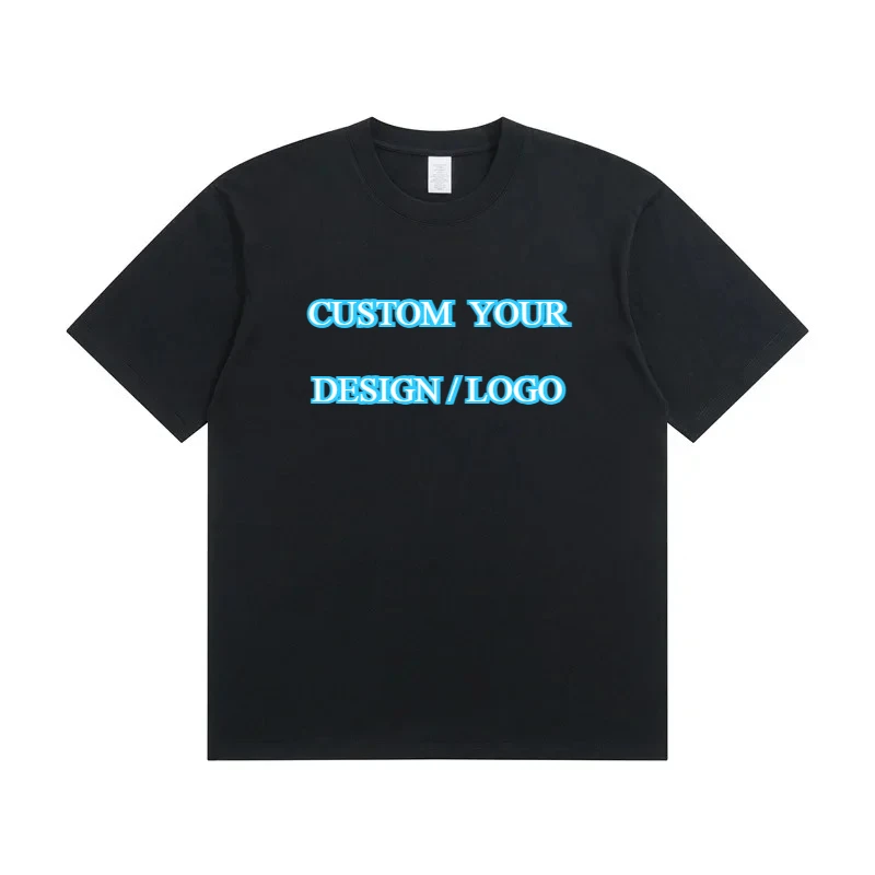 

Custom Printed Logo 100% Cotton T-shirt For Men And Women 230g/m2 Solid Color Round Neck Short Sleeve Casual Combed Wholesale