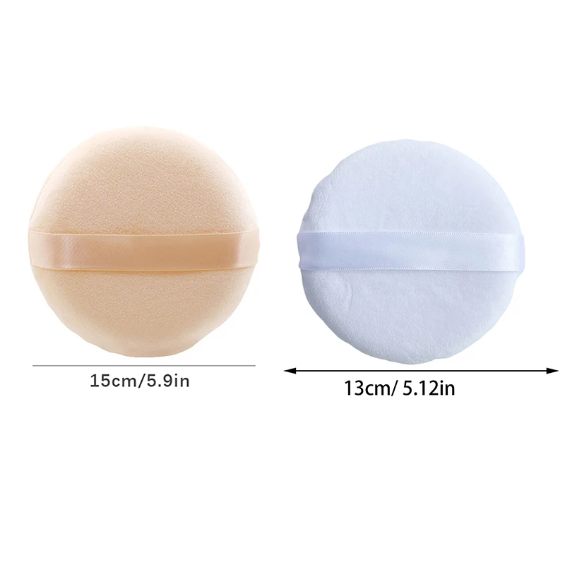 Oversized Losse Poederdeeg Cosmetische Blender Flocking Beauty Spons Zacht Poeder Puffs Beauty Make-Up Tool Super Grote Make-Up Puff