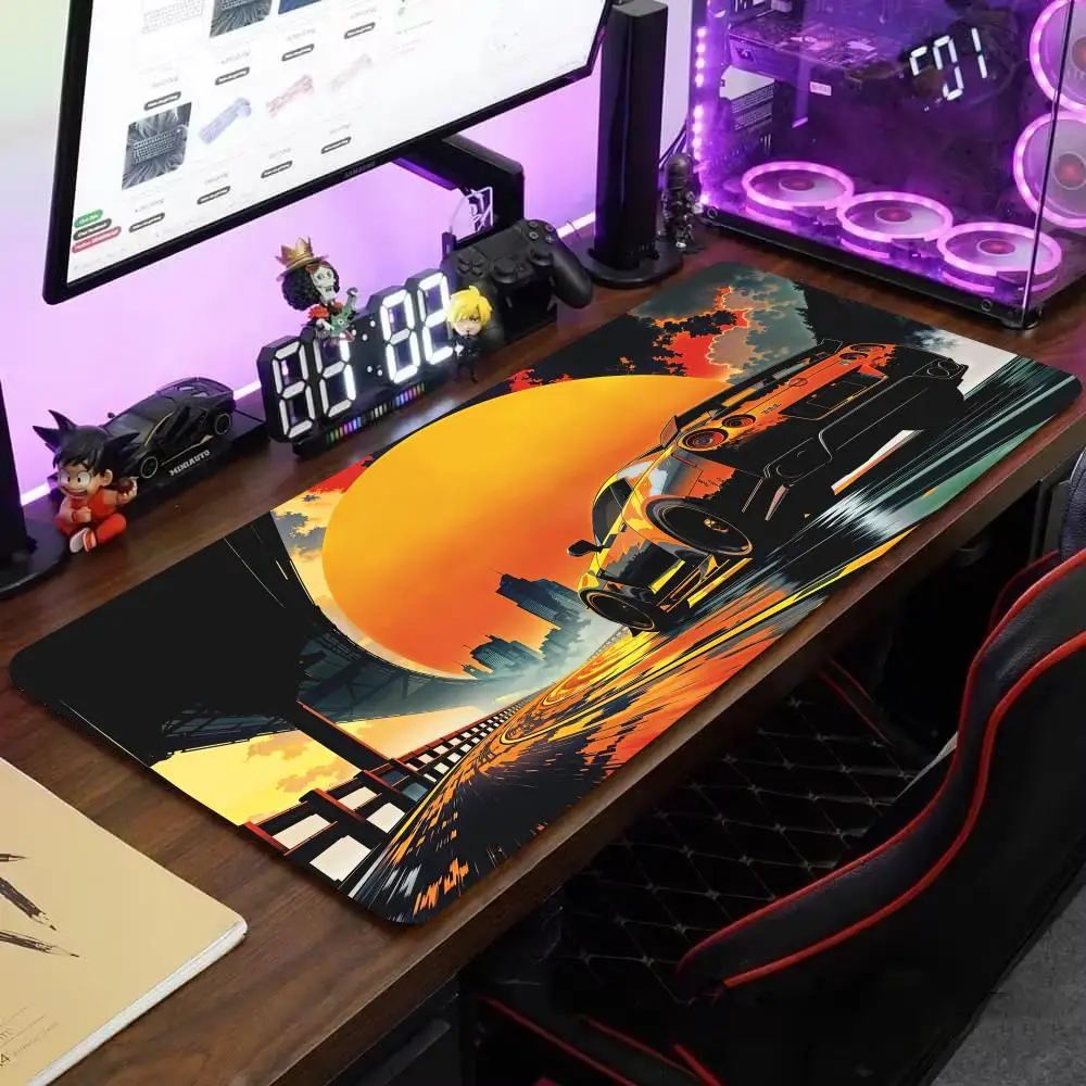 

Fashion Sports Car Mouse Pad Large Computer Office Game Table Mat XXL Rubber Anti-slip Gaming Keyboard Mousepad Long Desk Pads