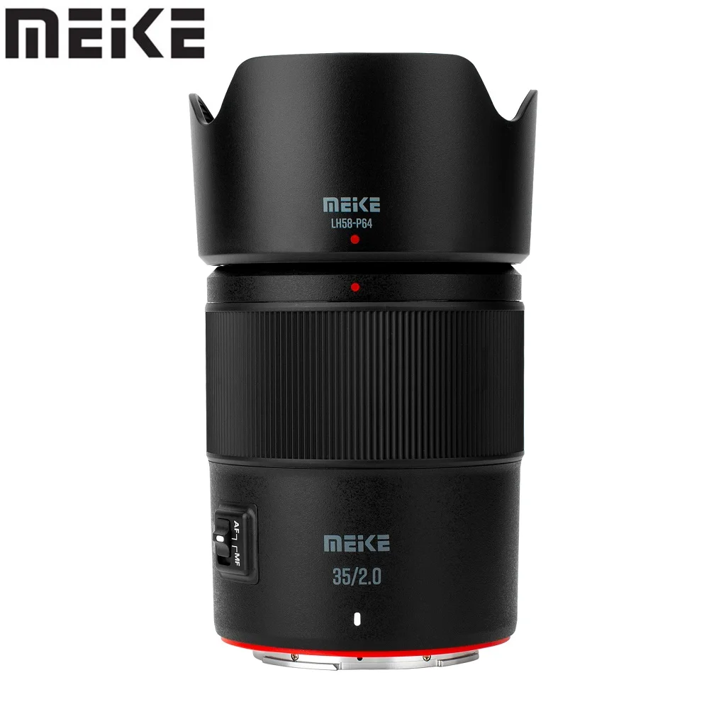 Meike 35mm F2.0 Full Format STM Large Aperture Auto Focus Portrait Lens for Sony E Mount /Nikon Z /Panasonic Lumix Leica L-Mount