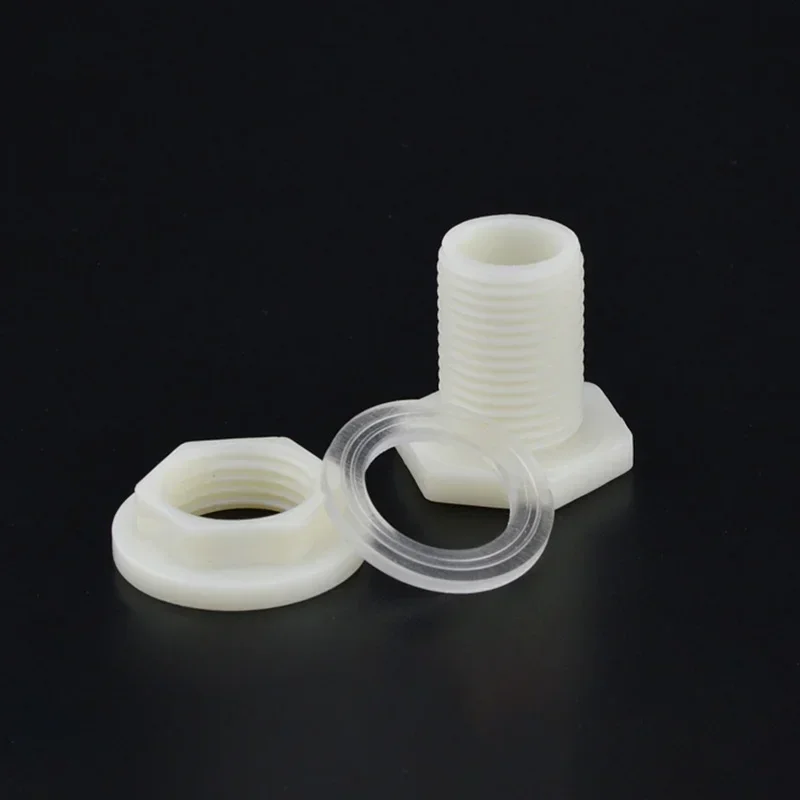 Fish Tank Bulkhead Pipe Joints ABS 1/2\