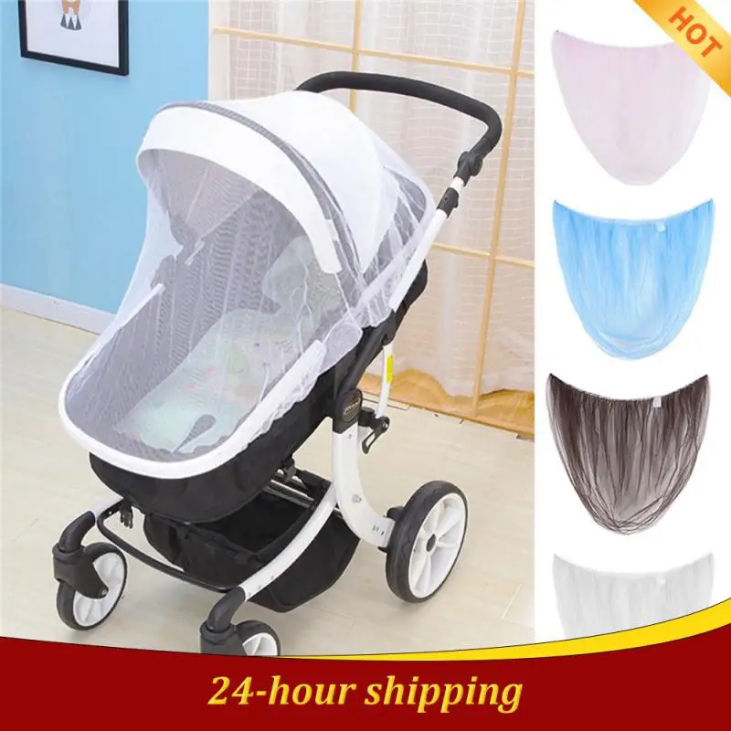 

Summer Mosquito Net Baby Stroller Outdoor Mosquito Repellent Insect Shield Net Safe Infants Protection Mesh Stroller Accessories