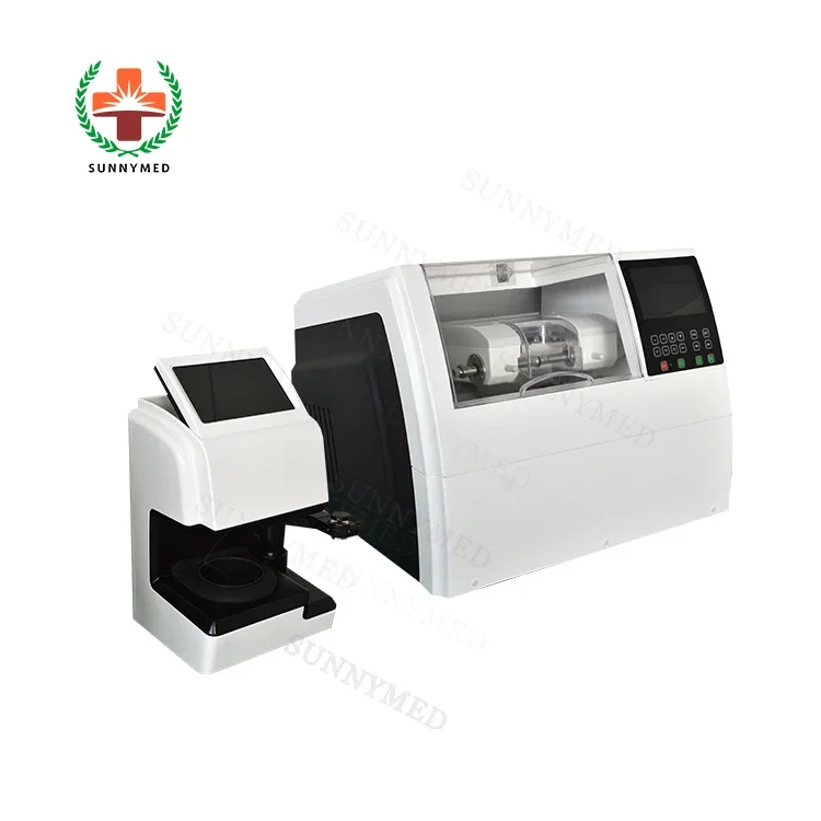 SY-V041A Patternless Optical lens edger equipment Real-time medical lens edger machine with touch screen