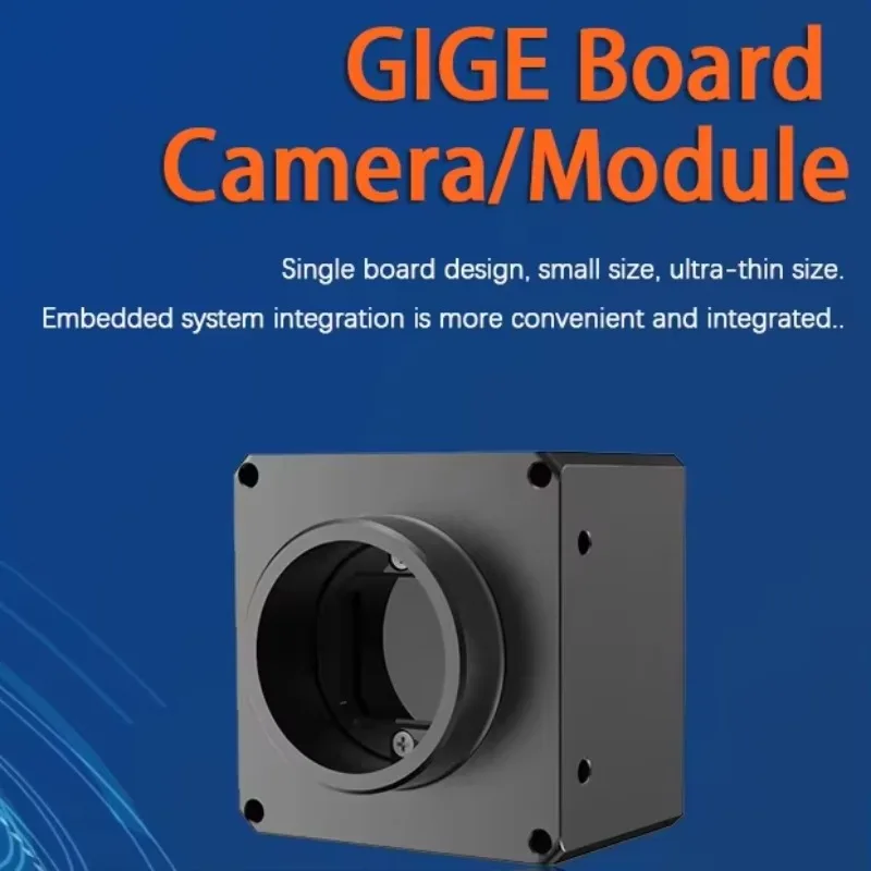 GigE Vision Board Camera, 12MP CMOS Rolling Shutter For Factory Automation & Packaging, Board/C-Mount/M12 Options Available