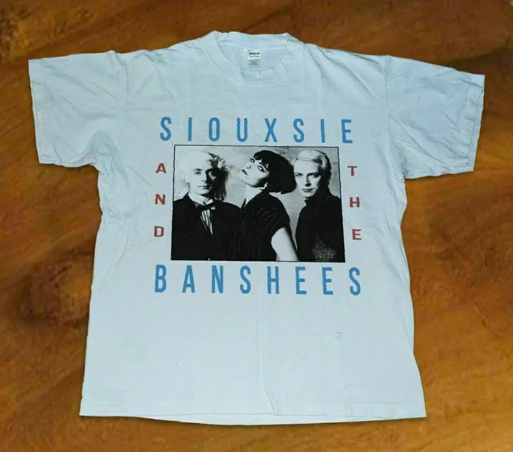 

SIOUXSIE And THE BANSHEES 90s Tour Concert White T-shirt