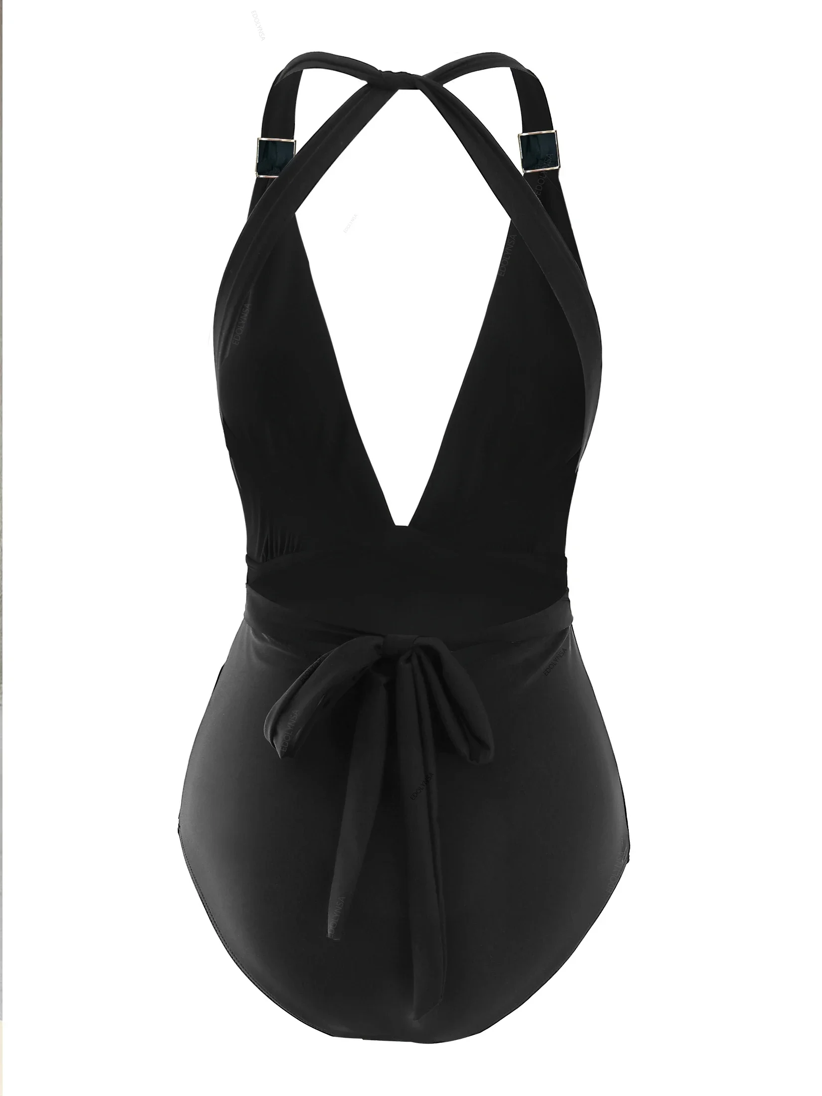 Elegante 2 peça maiô feminino conjuntos de biquíni maiô corda halter bandeau bandagem monokini beachwear vestido de festa banho