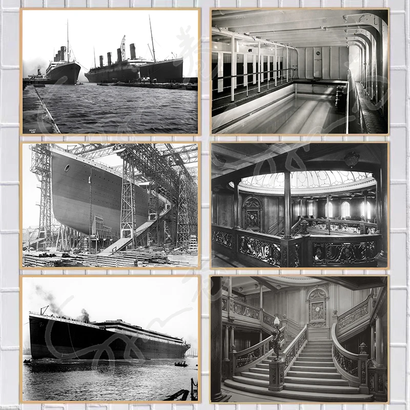 Черно-белые-старые-фотографии-искусства-холста-печать-ретро-настенный-Декор-Картина-винтажная-Настенная-картина-удивительное-украшение-1912