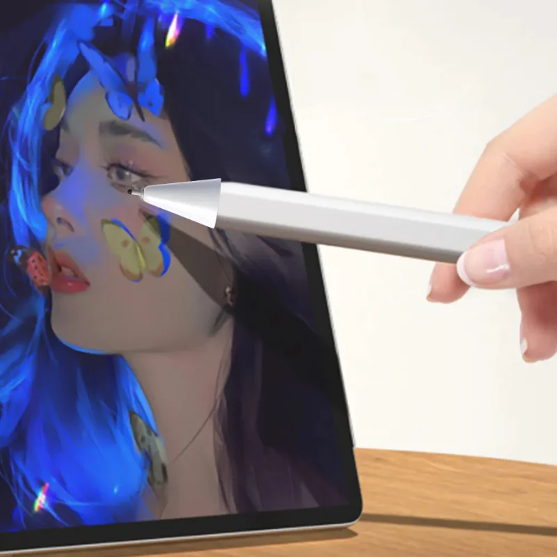 Puntas de lápiz para Apple Pencil 1ª y 2ª generación, tubo de aguja de amortiguación, lápiz óptico elástico silencioso resistente al desgaste, puntas para iPencil 1 y 2