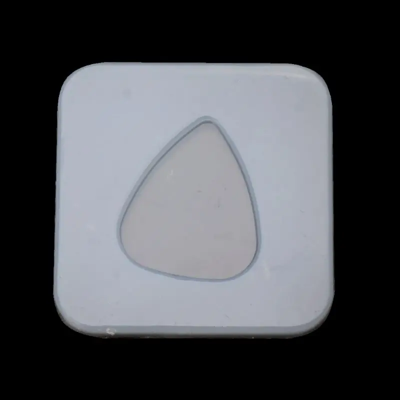 for Triangle Plectrum Guitar Pick Resin Molds Guitar for Case Silicone Casting Mold for Resin Casting 3D Epoxy Resin Mol 57BD