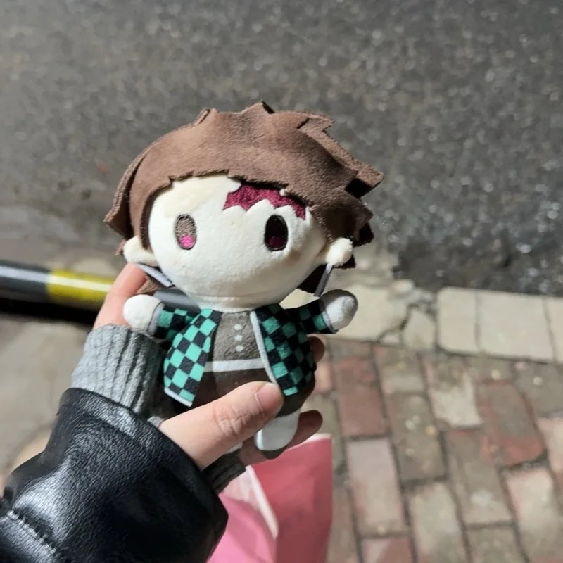 Demon Slayer:kimetsu No Yaiba Starfish Body Anime Doll Backpack Zipper Pendant Desktop Decoration Doll Anime Collect Ideal Gift