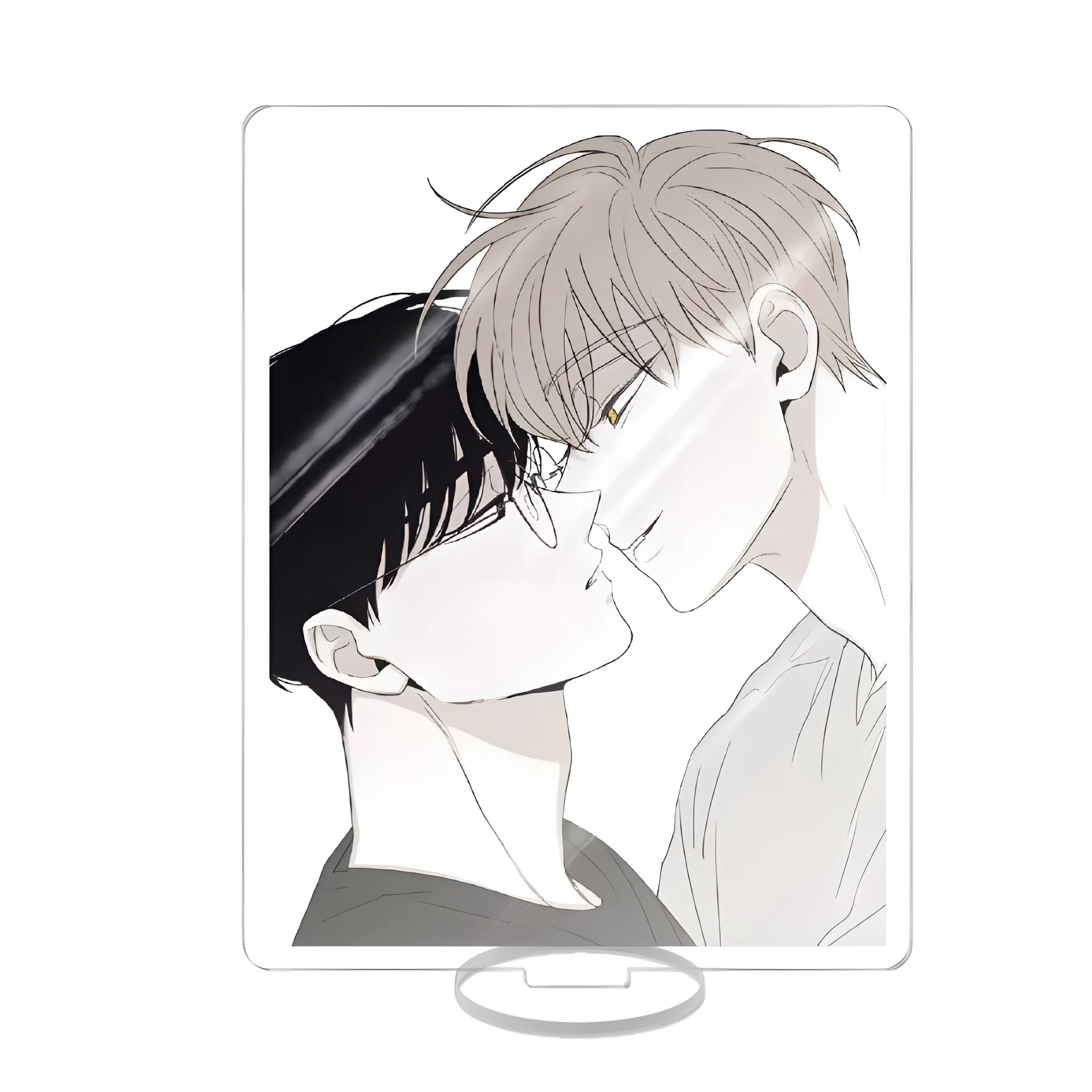 Checkmate Korean Manwha BL Acrylic Stand Jeong Eunsung Lee Suhyun Figure Display Manga Goods Collection Desk Decor Ornament Gift