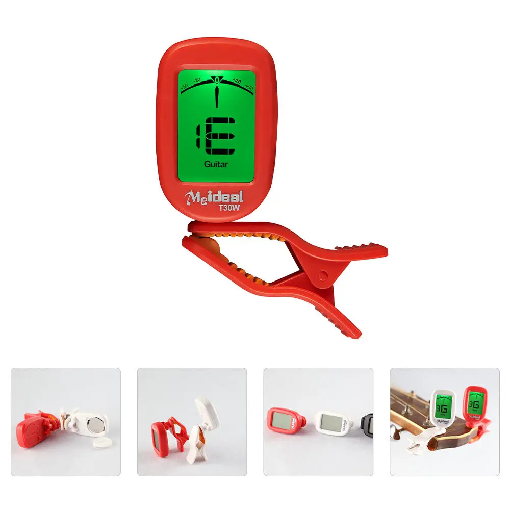 

Tuner Suitable for Guitar Portable Ukulele Chargeable Metal Tuning -on Precision