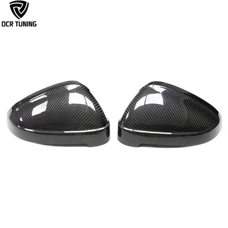 For Audi B9 RS4 Dry Carbon Fiber Mirror Cover  A5 S5 RS5 A4 S4 RS4 B9 2016+ Wing Casing Replace Shell with Blind Lane Assist