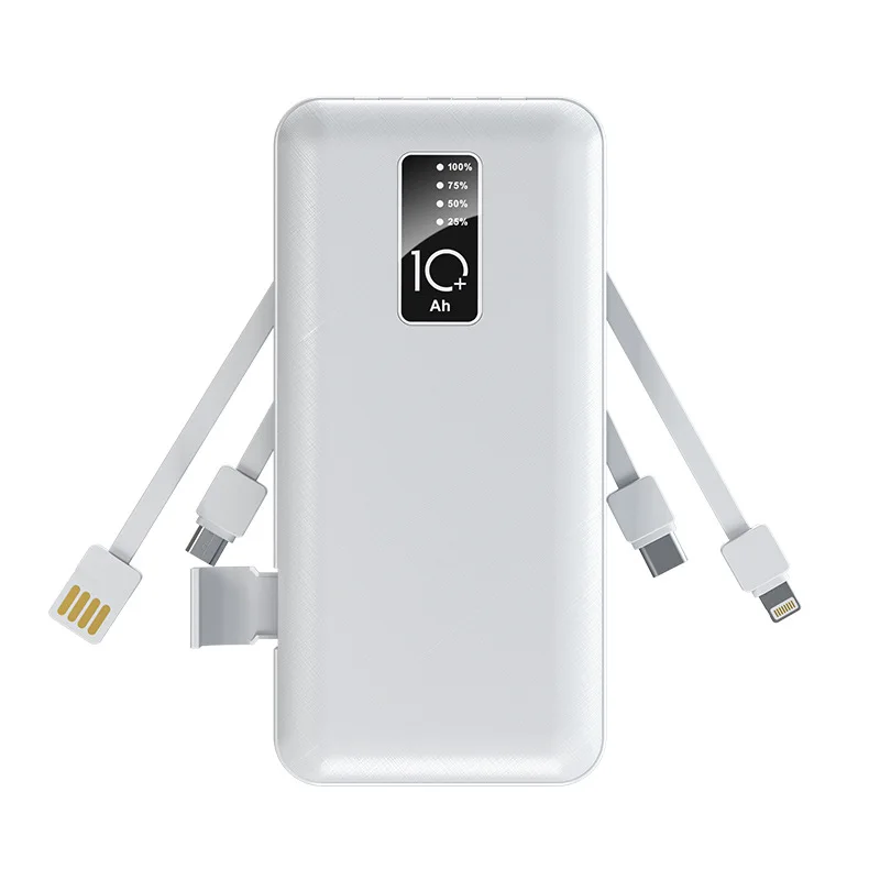 Mobile Universal Built-in Power Bank with 20000mAh Power Bank