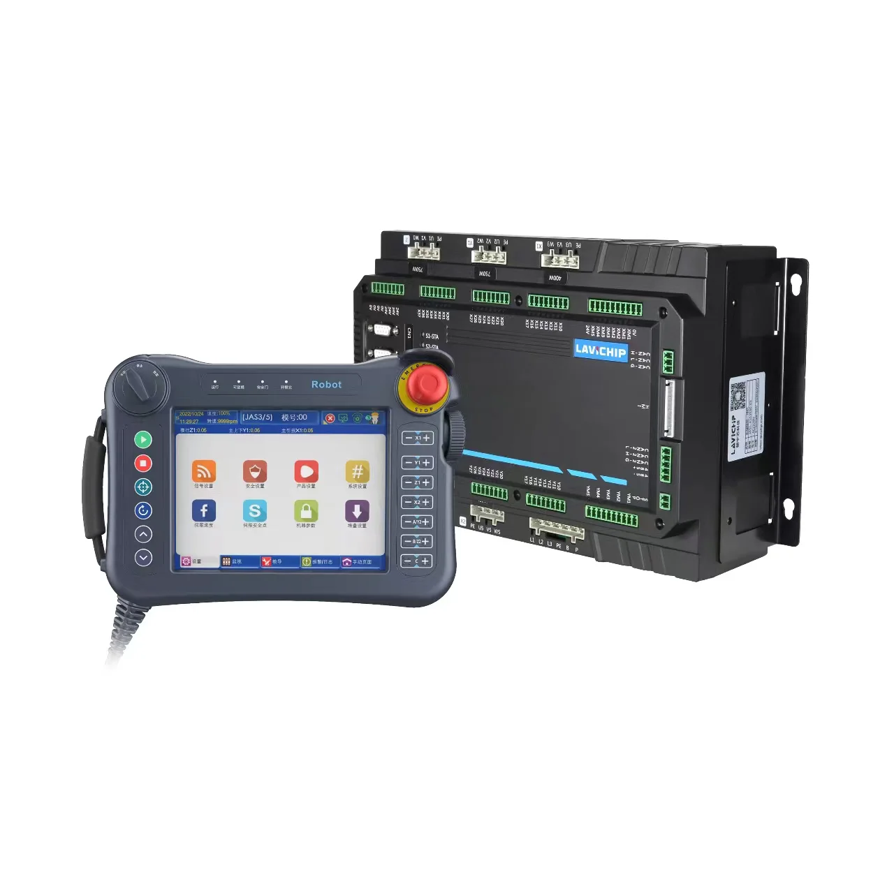 High Technology 5 Axis Robotic Arm   Molding Industrial Controller System