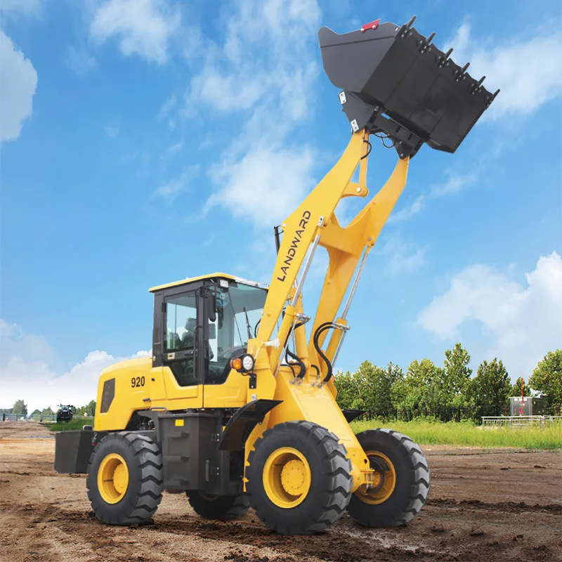 Small 4WD CE Loader Hot Selling 3000 KG Household High Power Diesel Loader Wholesale 3 Ton Articulated Euro 5 Shovel Customized