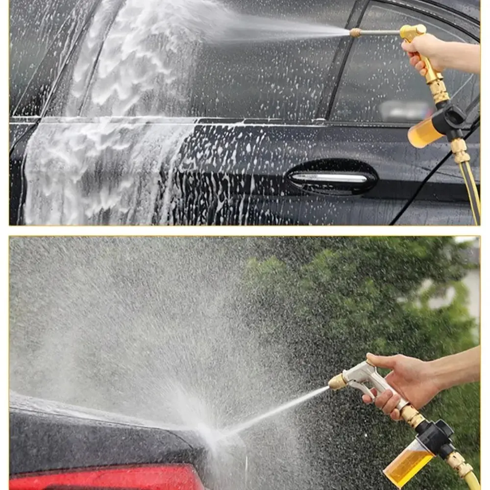 Car Washer Foam Pot Car Washing Lance Clean Car Wash Foamer Bottle Applicable Nipple Type Multifunctional Sprayer Cleaning Tool