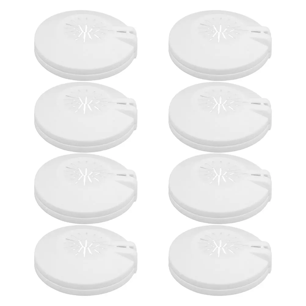 

8 Pcs Fire Sprinkler Nozzle Decorative Cover Head Trim Ceiling Plate Ring Sprayer