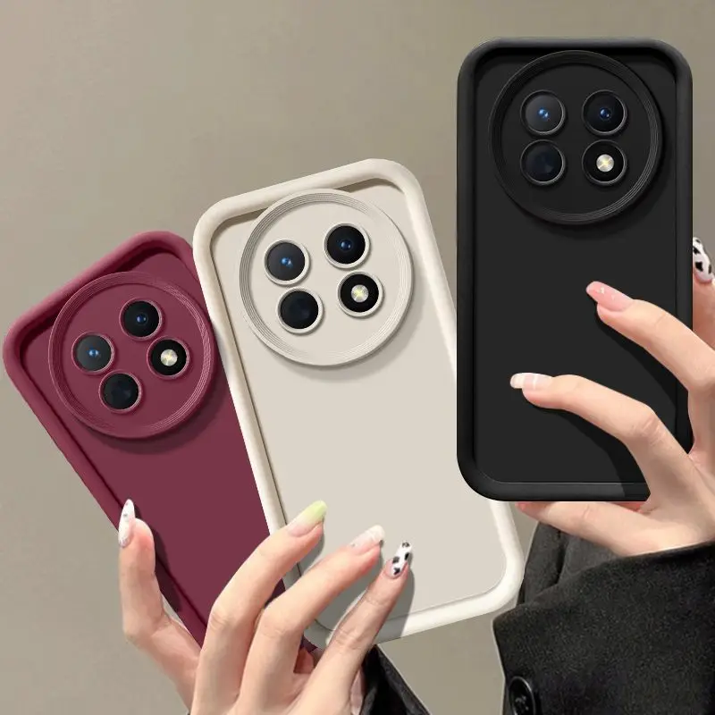 For Huawei nova Y91 Case Huawei Nova Y90 Y71 Y70 + Phone Case Nova Y72 Y91 Shockproof Silicone Camera Protector Lens film Cover