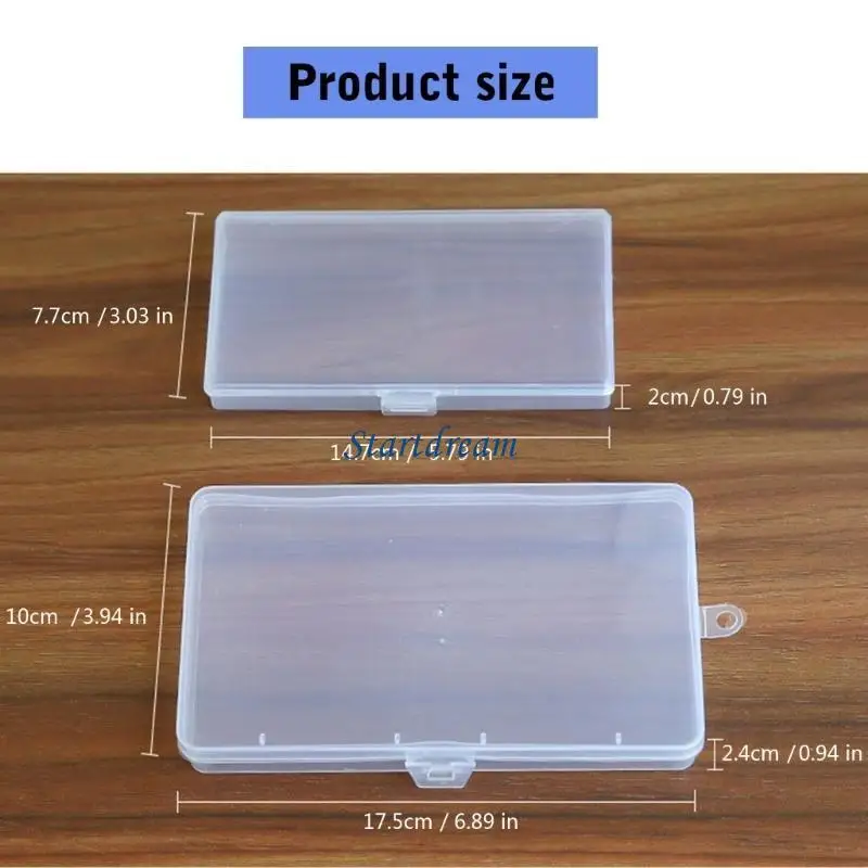 Multifunctional Storage Organizers Sticker Holders Sorting Box Sticker Storage Box Small Plastic Storage Container K92C