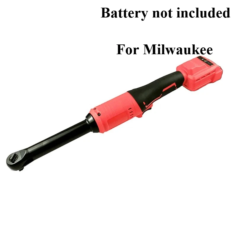 Suitable for Milwaukee 18V Brushless Ratchet Wrench 80NM Extended Long Head 3/8