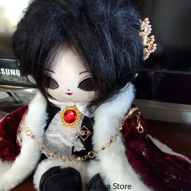 

Anime Identity V Geisha 20cm Cotton with Clothes Cute Dress Up Plush Figure Stuffed Body Plushie Pillow Cosplay Cartoon Gift