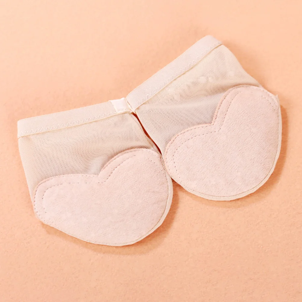 

2Pairs Protective Foot Sleeve Forefoot Pad for Women with Elastic Fit Breathable Design for Extended Dance Performance