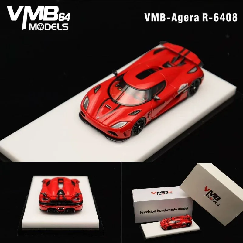 

VMB 1:64 Agera R 7086 - Super Velocity Simulation Static Resin Car Model, Boys' Holiday Gift Toy Collection Decoration Item.