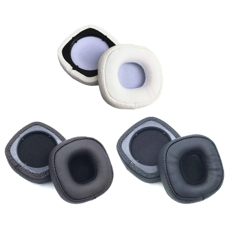 1Pair Replacement Earpads Protein Skin Ear Pads Cushions for Marshallls Major3 Wireless Headphones Repair Parts Cover