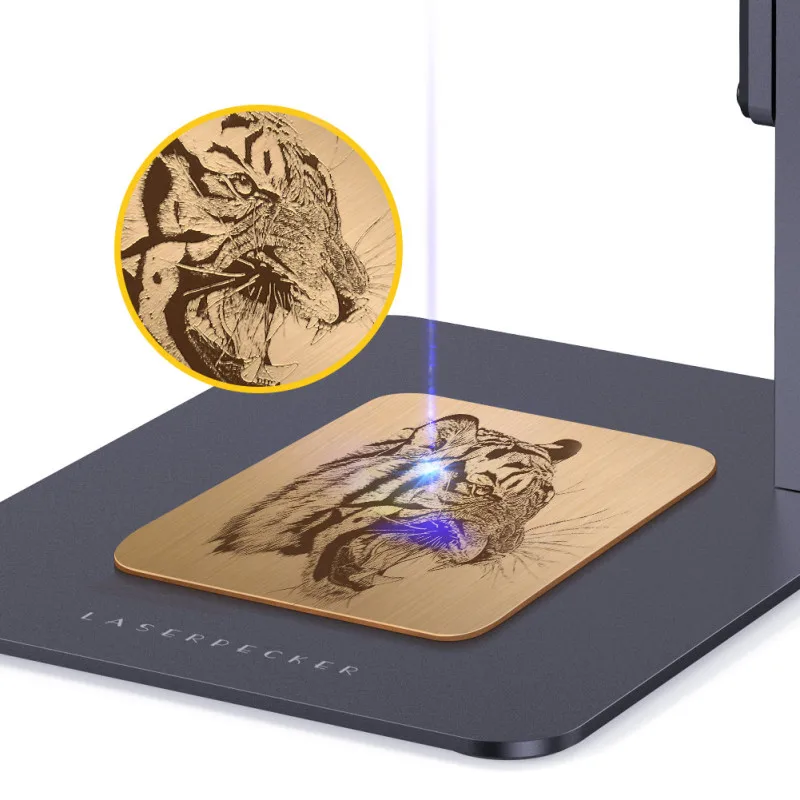 LaserPecker 2 Laser Engraver Portable Wood Engraving Machine DIY Logo Printer Wood Graver Art Making Laser Engraving Machine