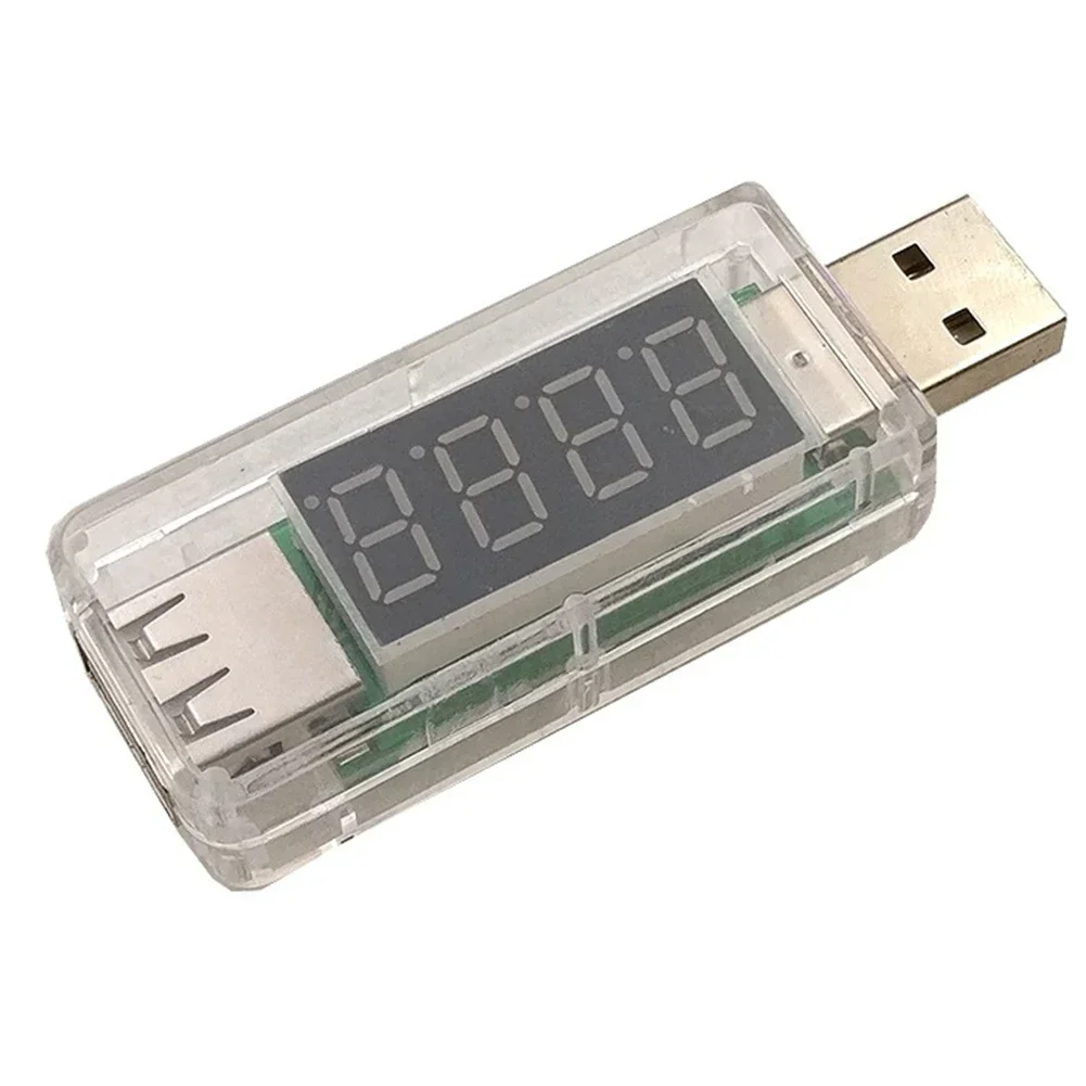 1pc Digital USB Mobile Power Charging Current Voltage Tester Meter Voltmeter Ammeter Electrical Instruments Parts