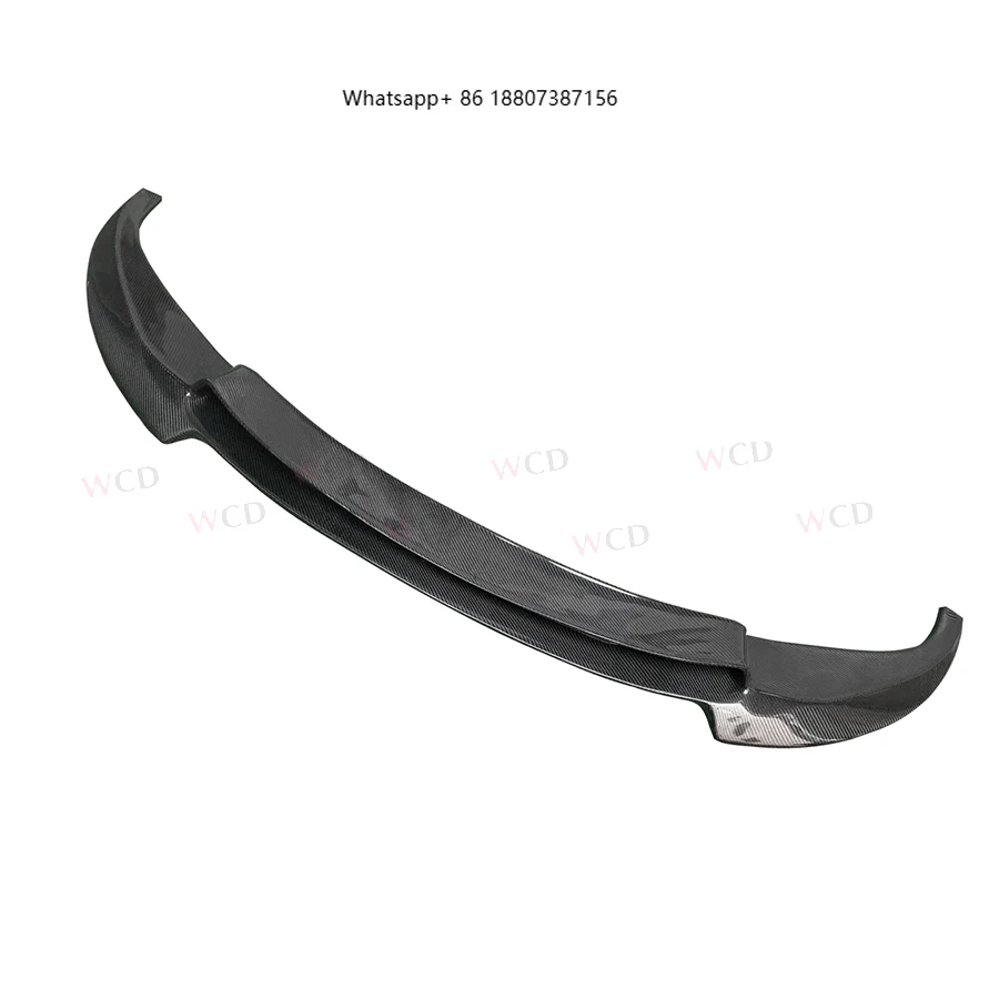 

High Quality V Style Carbon Fiber Front Bumper Lip forBMW 6 Series F06 F12 F13 M6 2012-2016 Front Lip Spoiler Car Parts